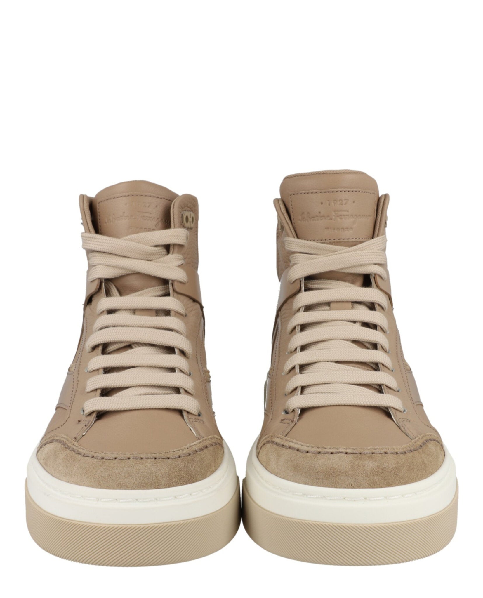 Ferragamo Mens Cassio High-Top Sneakers