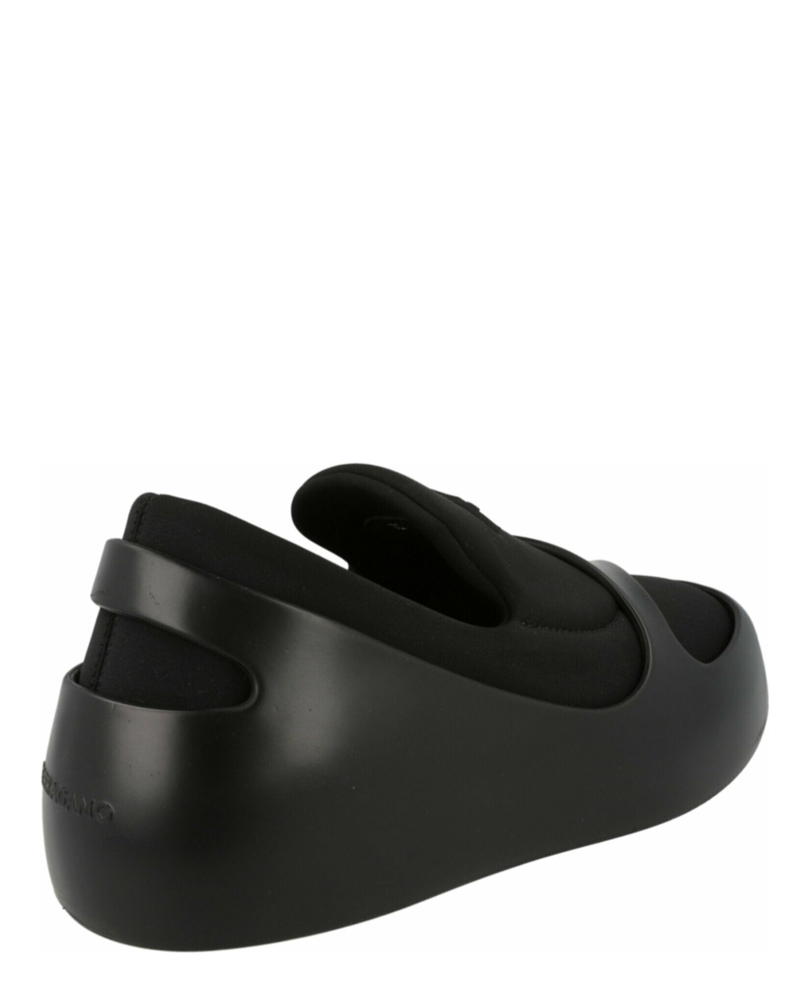 Ferragamo Mens Lunar Paneled Slip-On Sneakers