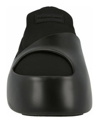 Ferragamo Mens Lunar Paneled Slip-On Sneakers