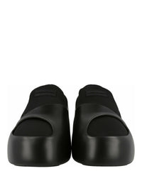 Ferragamo Mens Lunar Paneled Slip-On Sneakers