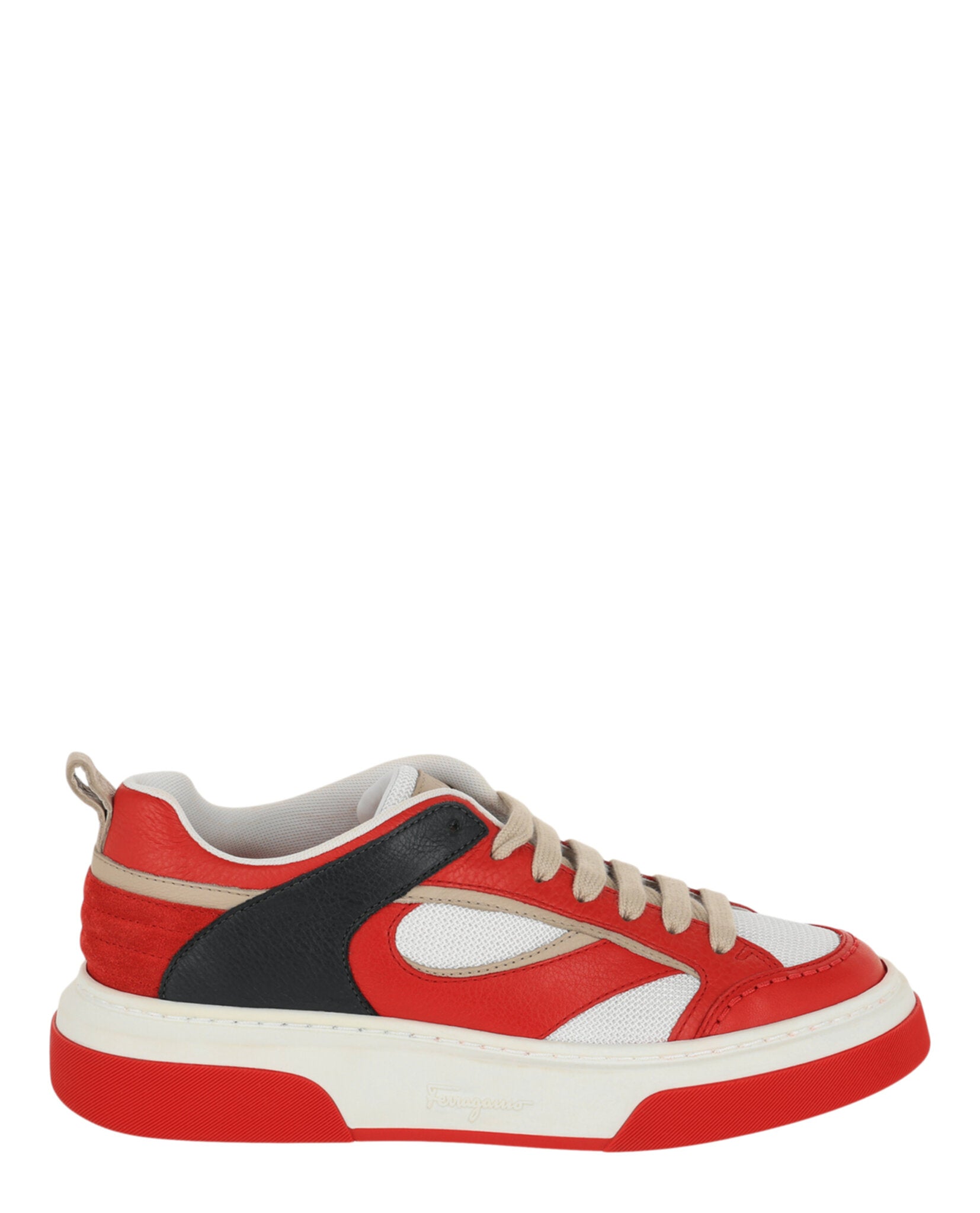 Ferragamo Mens Cassini Low-Top Sneakers