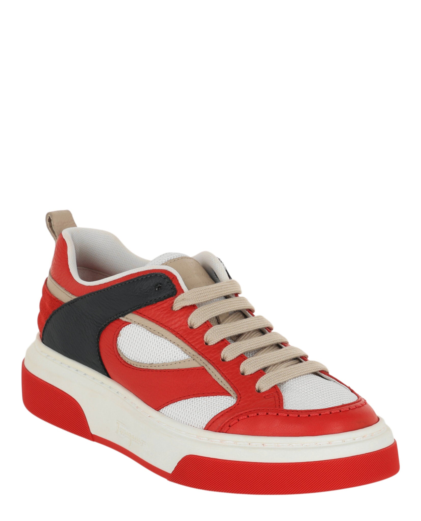 Ferragamo Mens Cassini Low-Top Sneakers