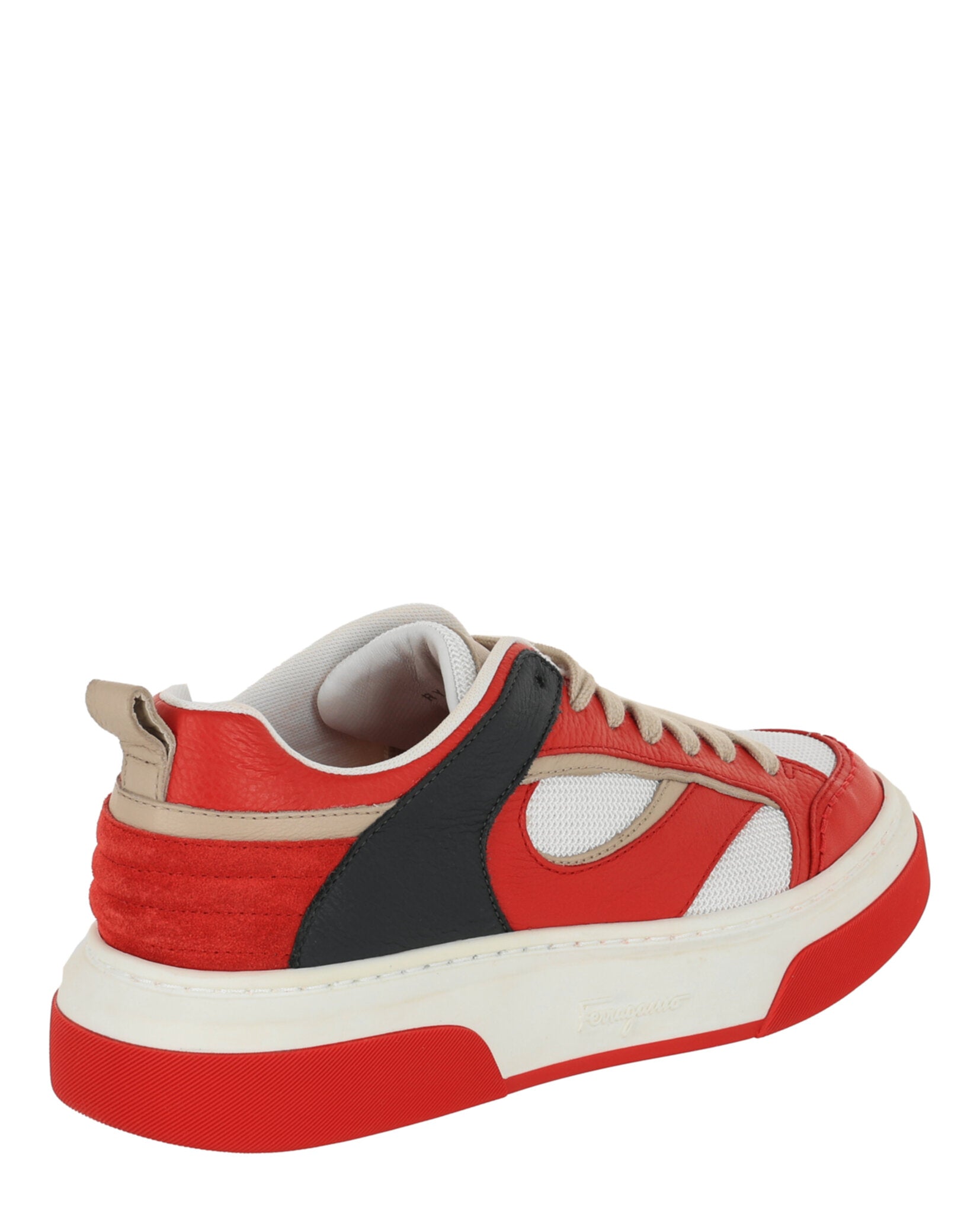 Ferragamo Mens Cassini Low-Top Sneakers