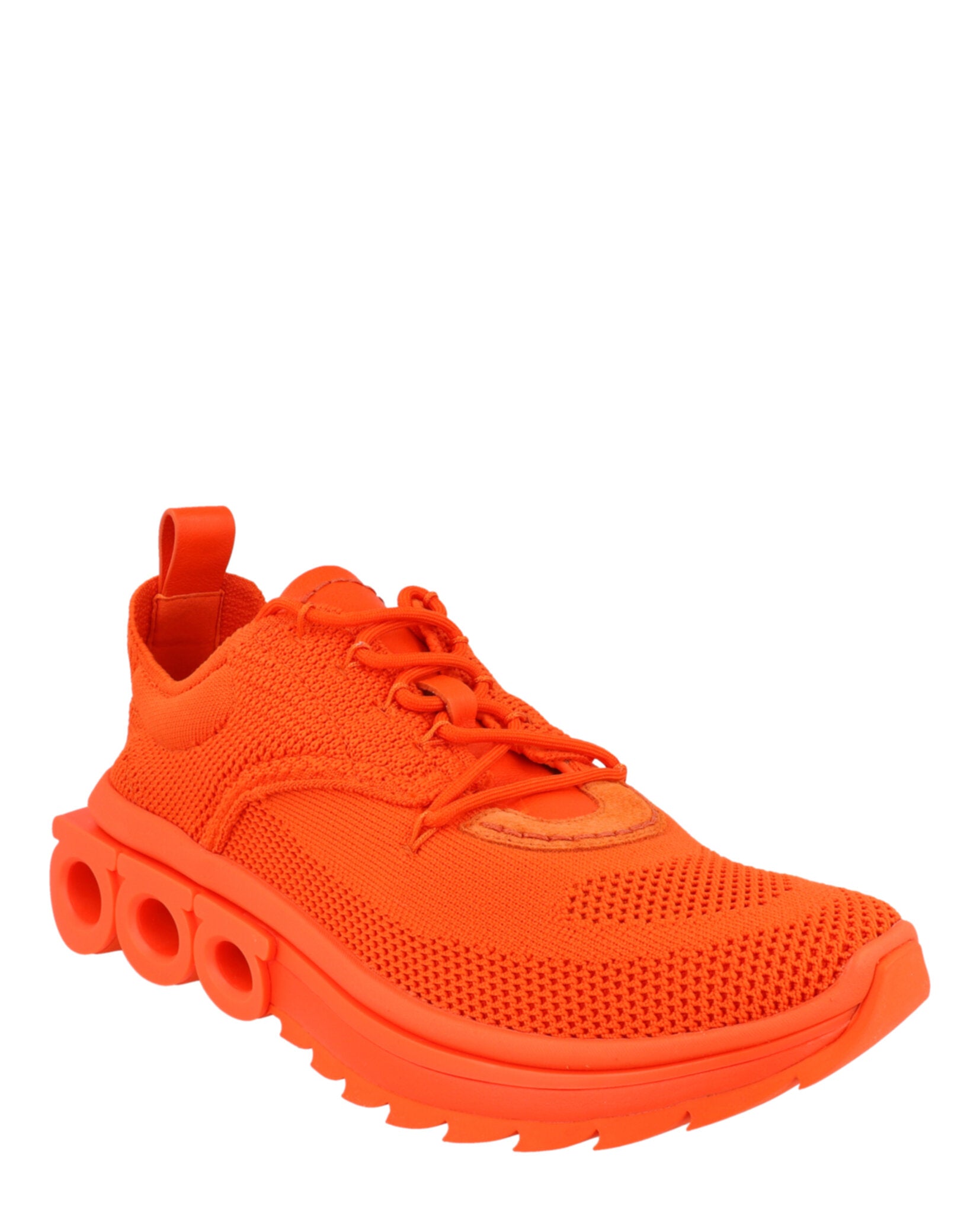 Ferragamo Mens Nima Knit Sneakers