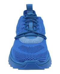 Ferragamo Mens Nima Knit Low-Top Sneakers