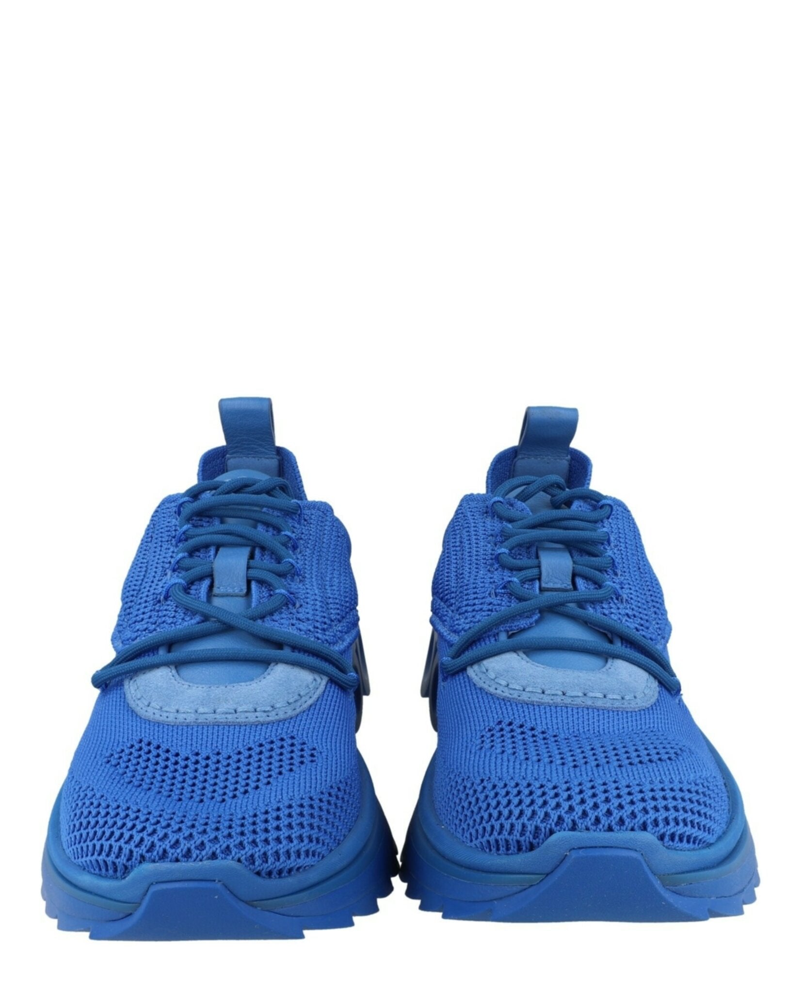 Ferragamo Mens Nima Knit Low-Top Sneakers