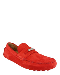 Ferragamo Mens Grenoble Suede Drivers