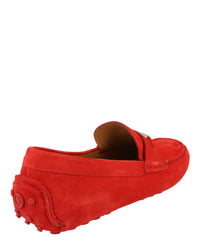 Ferragamo Mens Grenoble Suede Drivers