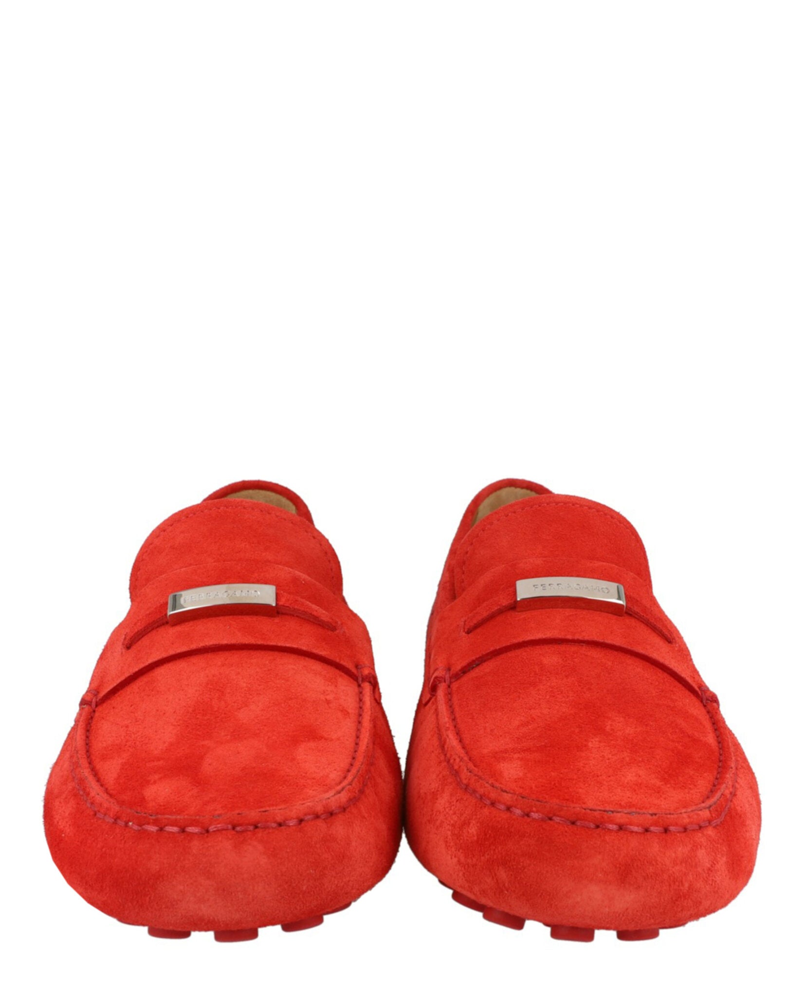 Ferragamo Mens Grenoble Suede Drivers – Bluefly
