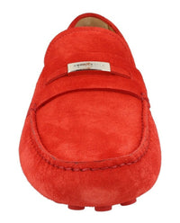 Ferragamo Mens Grenoble Suede Drivers - Wide Width