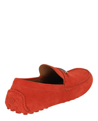 Ferragamo Mens Grenoble Suede Drivers