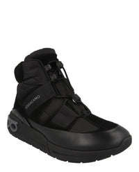 Ferragamo Mens Leonida High-Top Sneakers