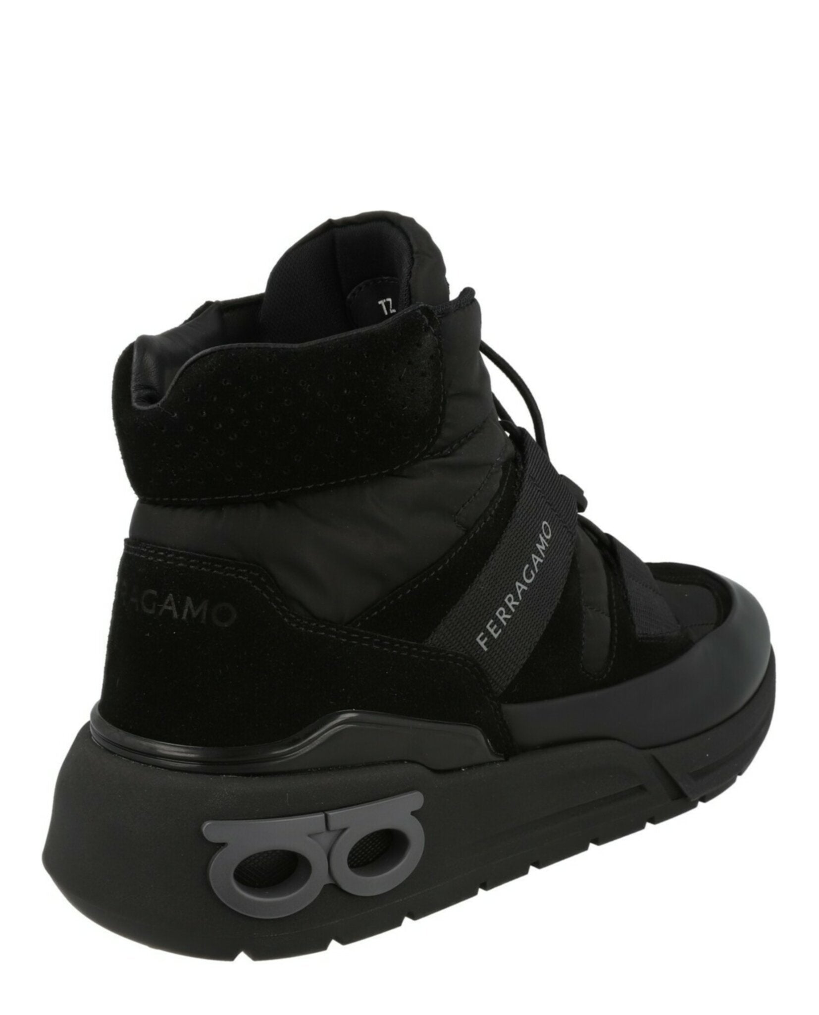 Ferragamo Mens Leonida High-Top Sneakers