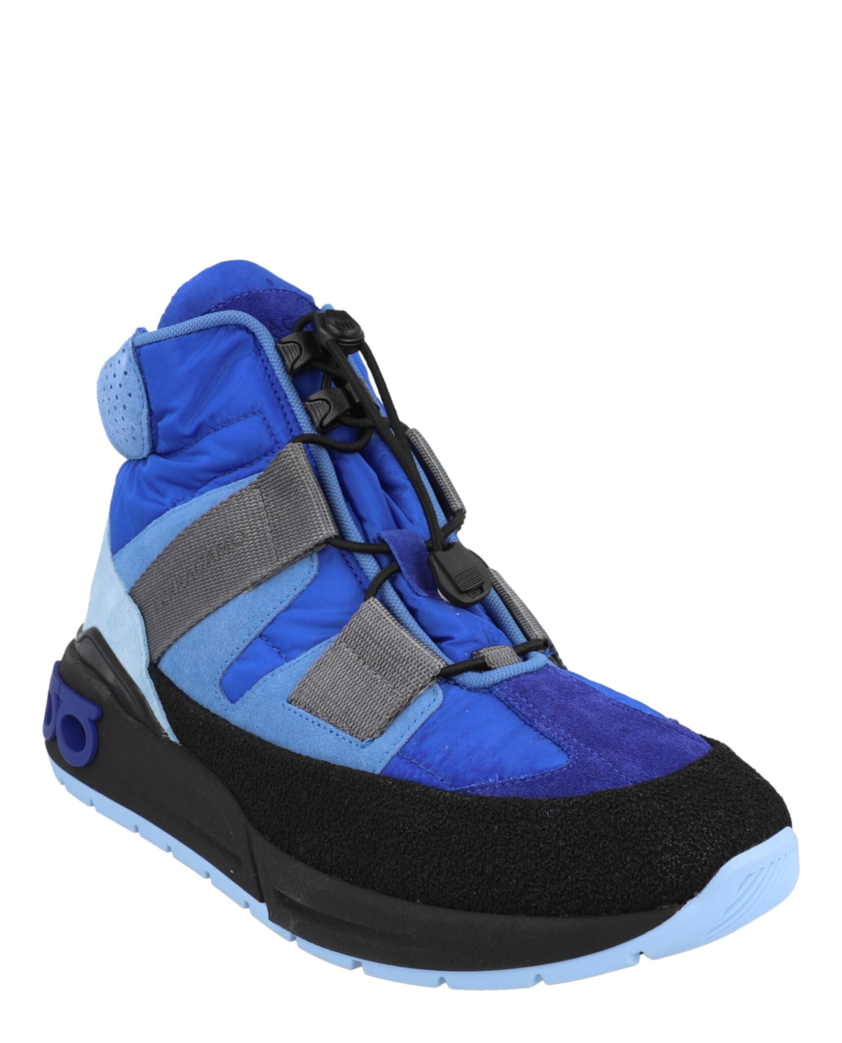 Ferragamo Mens Leonida High-Top Sneakers
