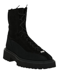 Ferragamo Mens Atlante Combat Boots