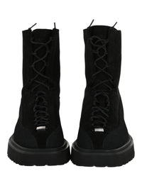 Ferragamo Mens Atlante Combat Boots