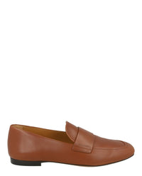 Ferragamo Mens Gedeone Leather Loafers