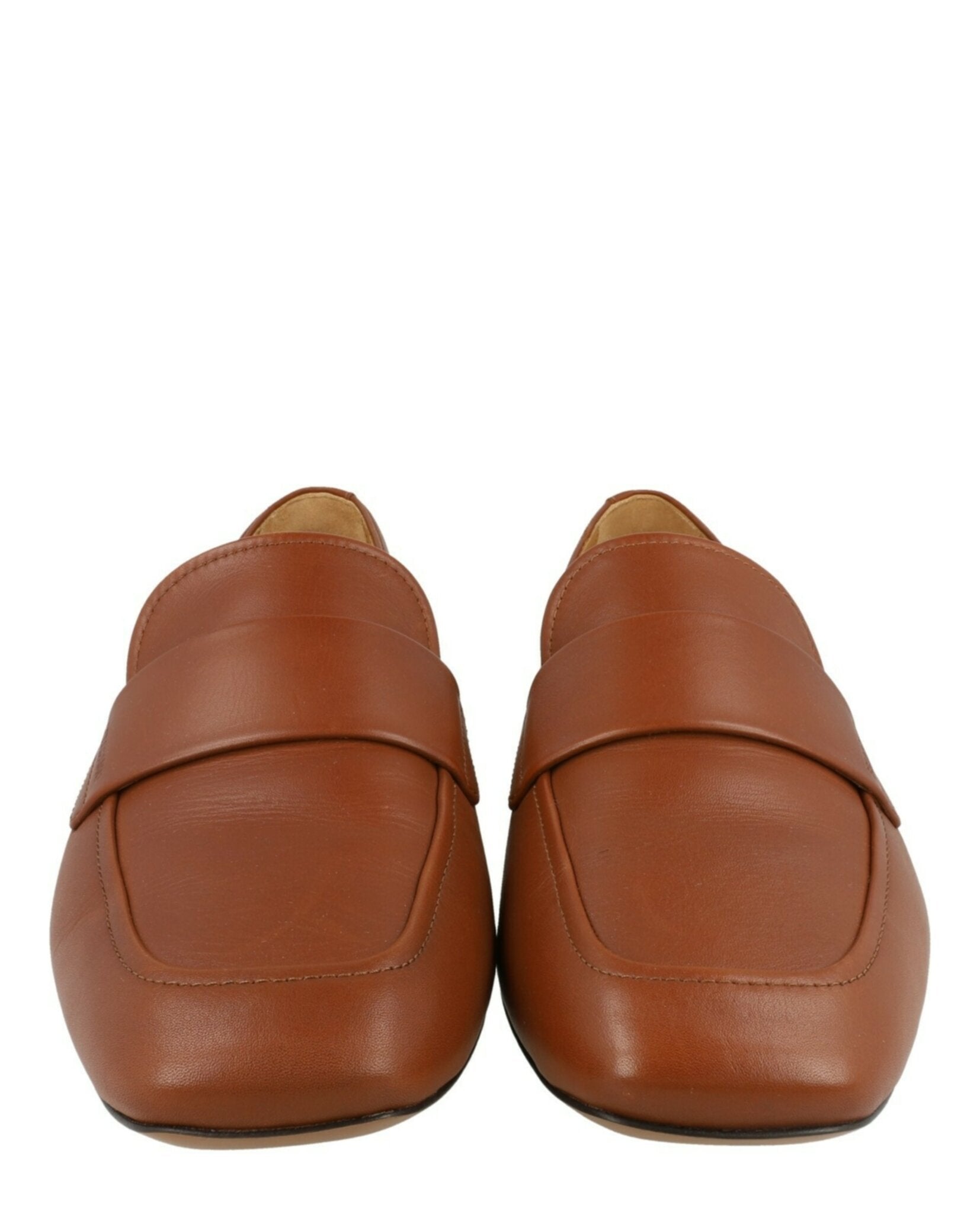 Ferragamo Mens Gedeone Leather Loafers