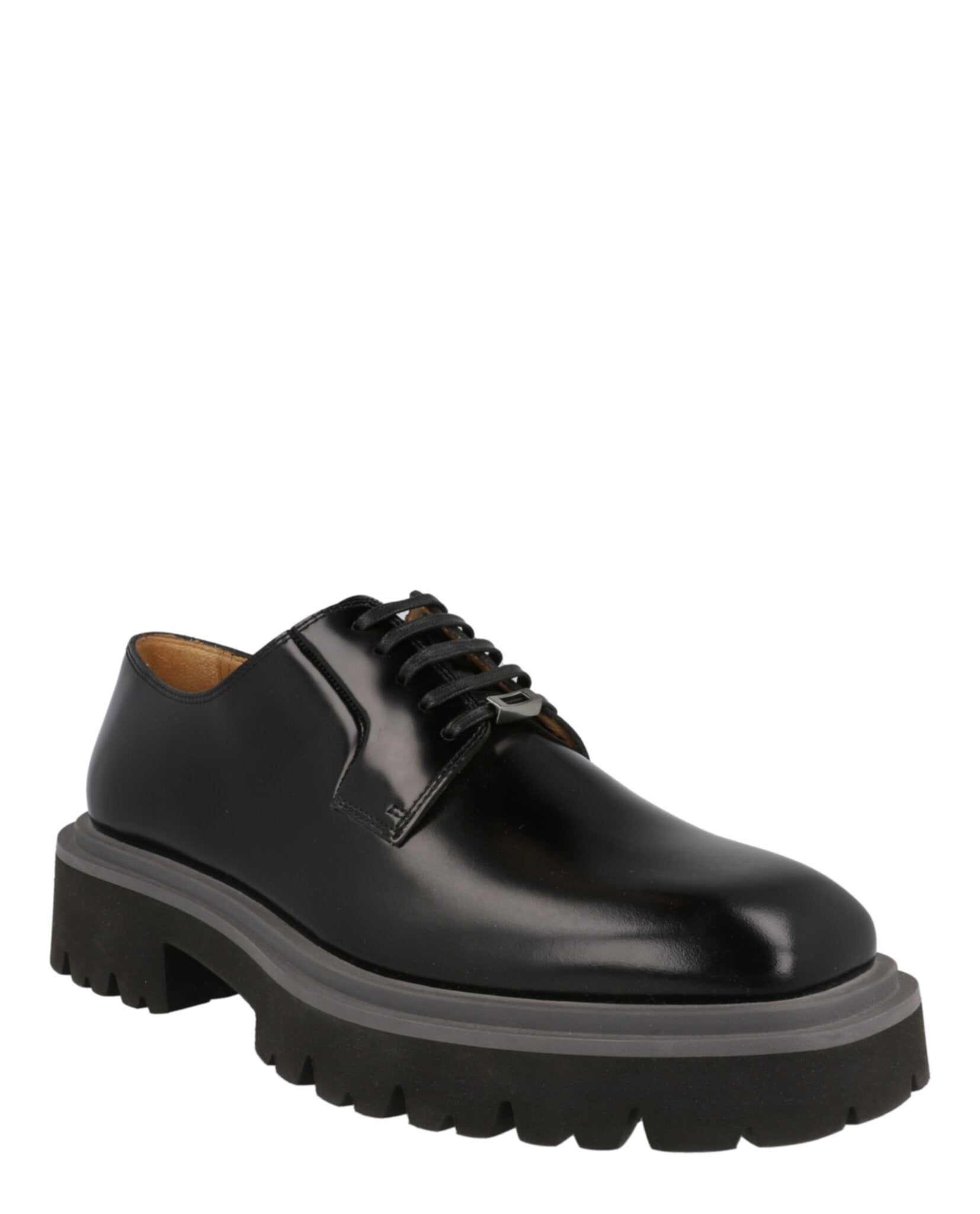 Ferragamo Mens Flicker Leather Dress Shoes