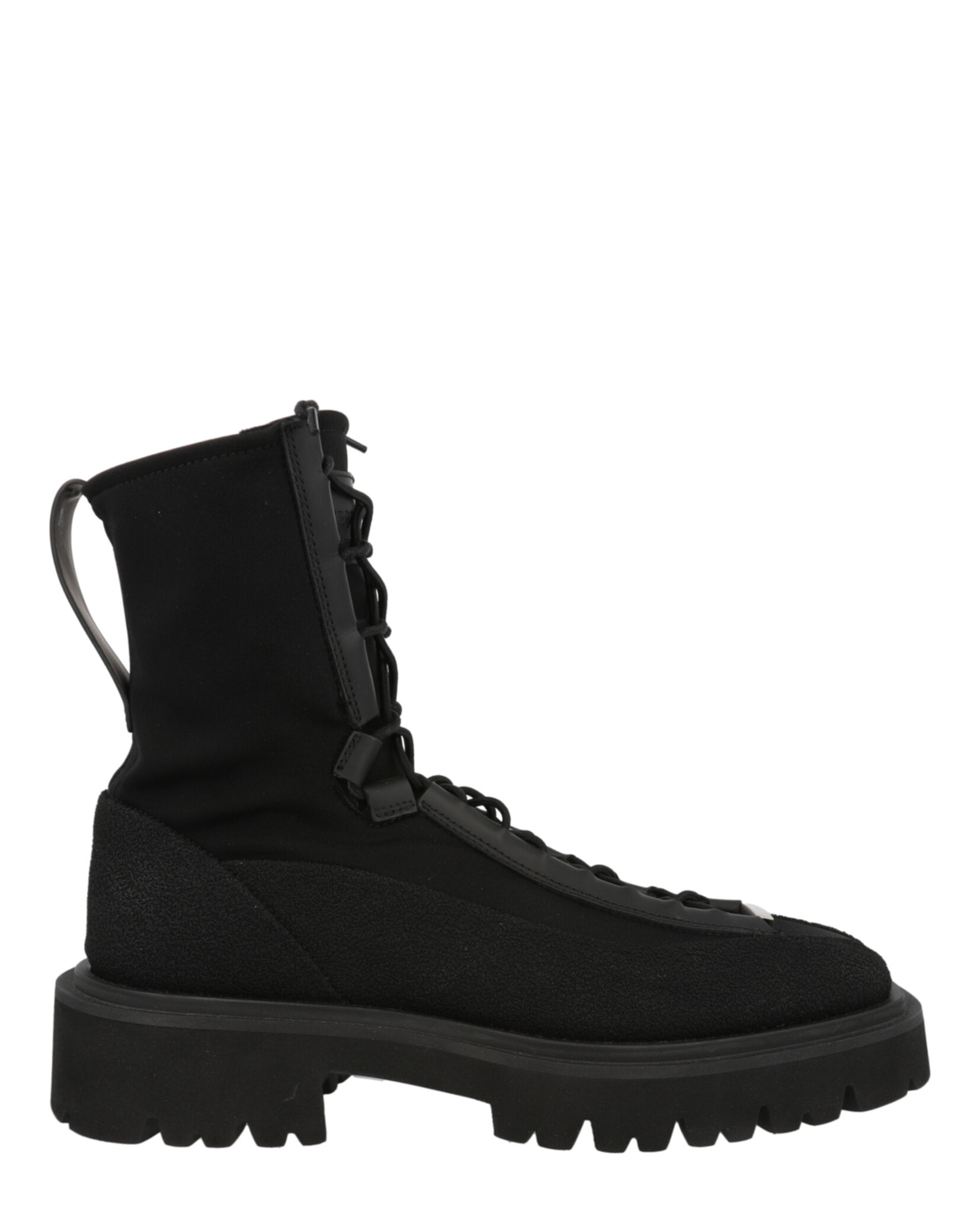 Ferragamo Mens Atlante Ankle Boots Black