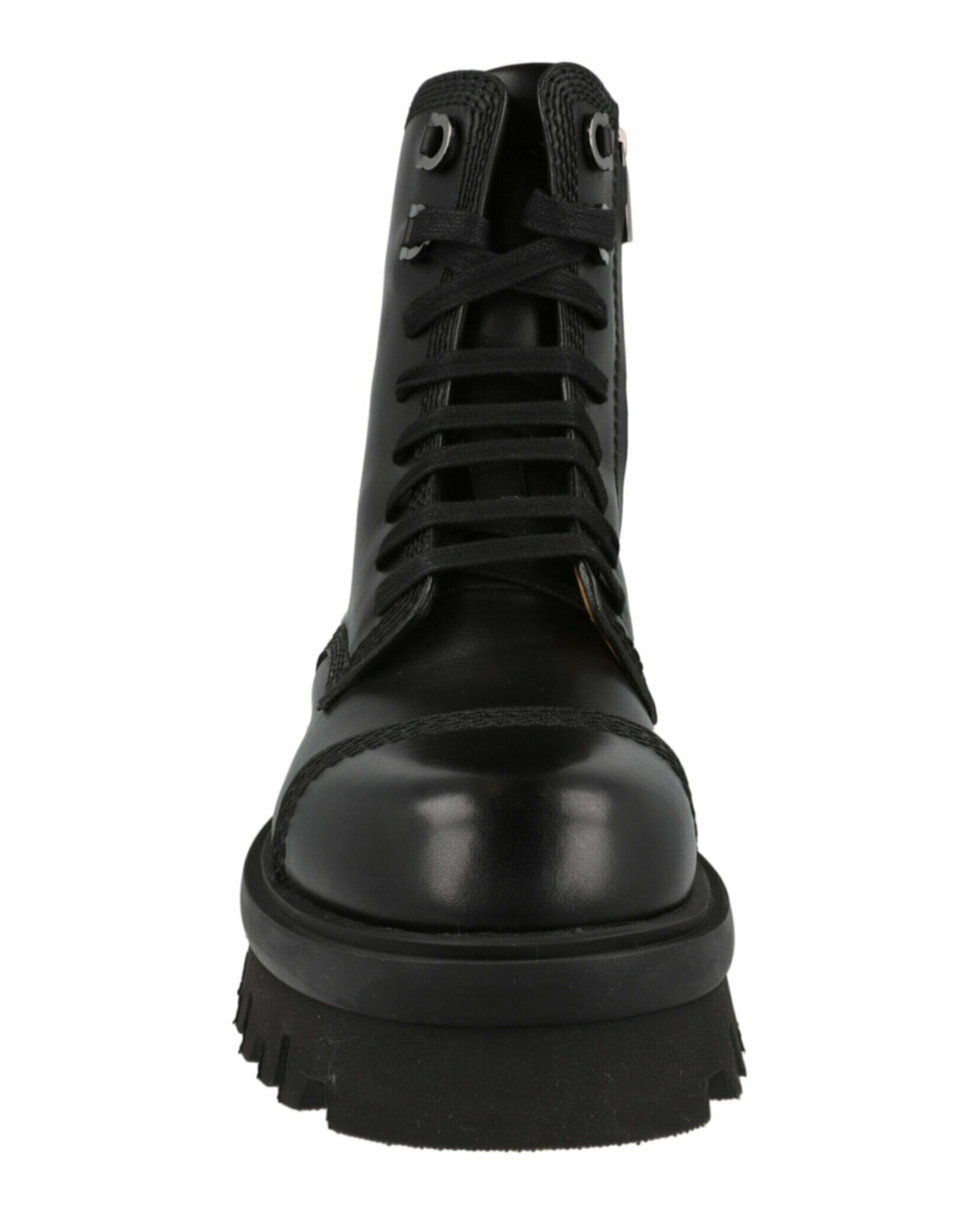Ferragamo Mens Faraway Demi Combat Boots