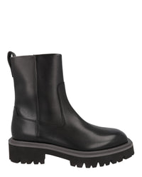 Ferragamo Mens Fulvio Ankle Boots - Wide Width