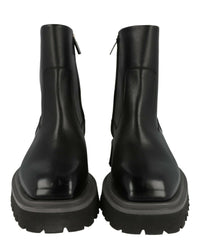 Ferragamo Mens Fulvio Ankle Boots - Wide Width