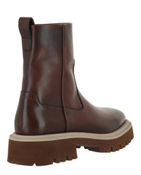 Ferragamo Mens Fulvio Boots - Extra Wide Width