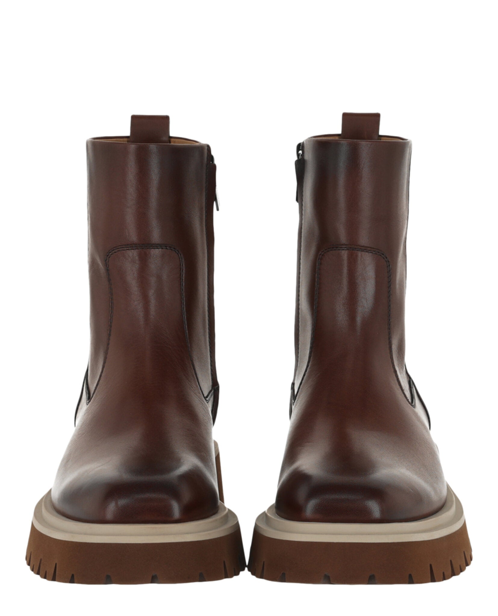 Ferragamo Mens Fulvio Boots - Extra Wide Width