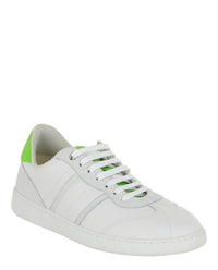 Ferragamo Mens Achille 1 Leather Low-Top Sneakers