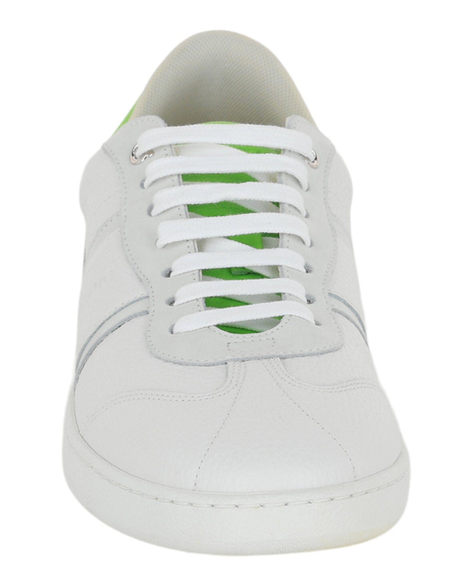 Ferragamo Mens Achille 1 Leather Low-Top Sneakers