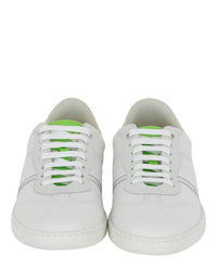 Ferragamo Mens Achille 1 Leather Low-Top Sneakers