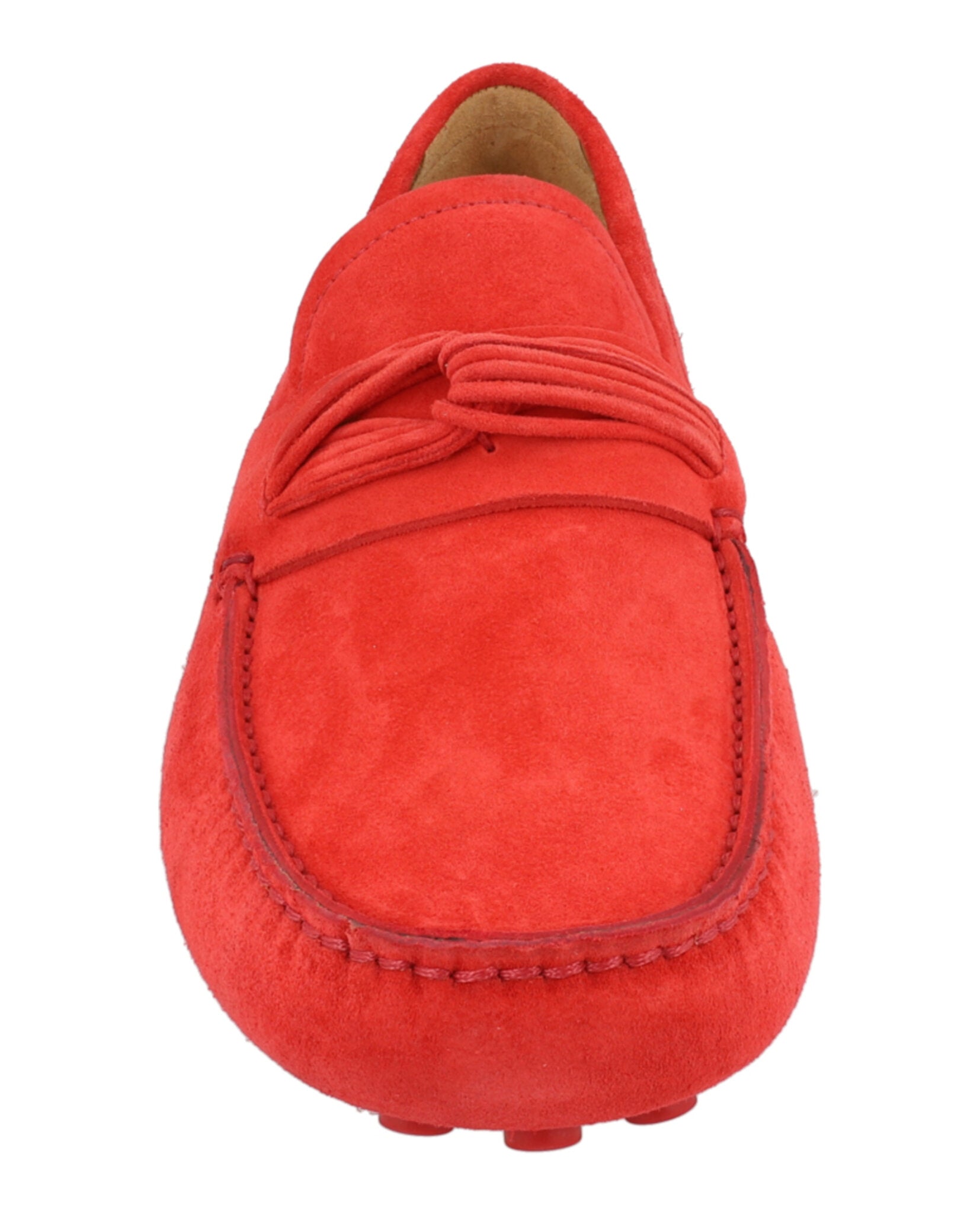 Ferragamo Mens Forbes Suede Drivers - Wide Width