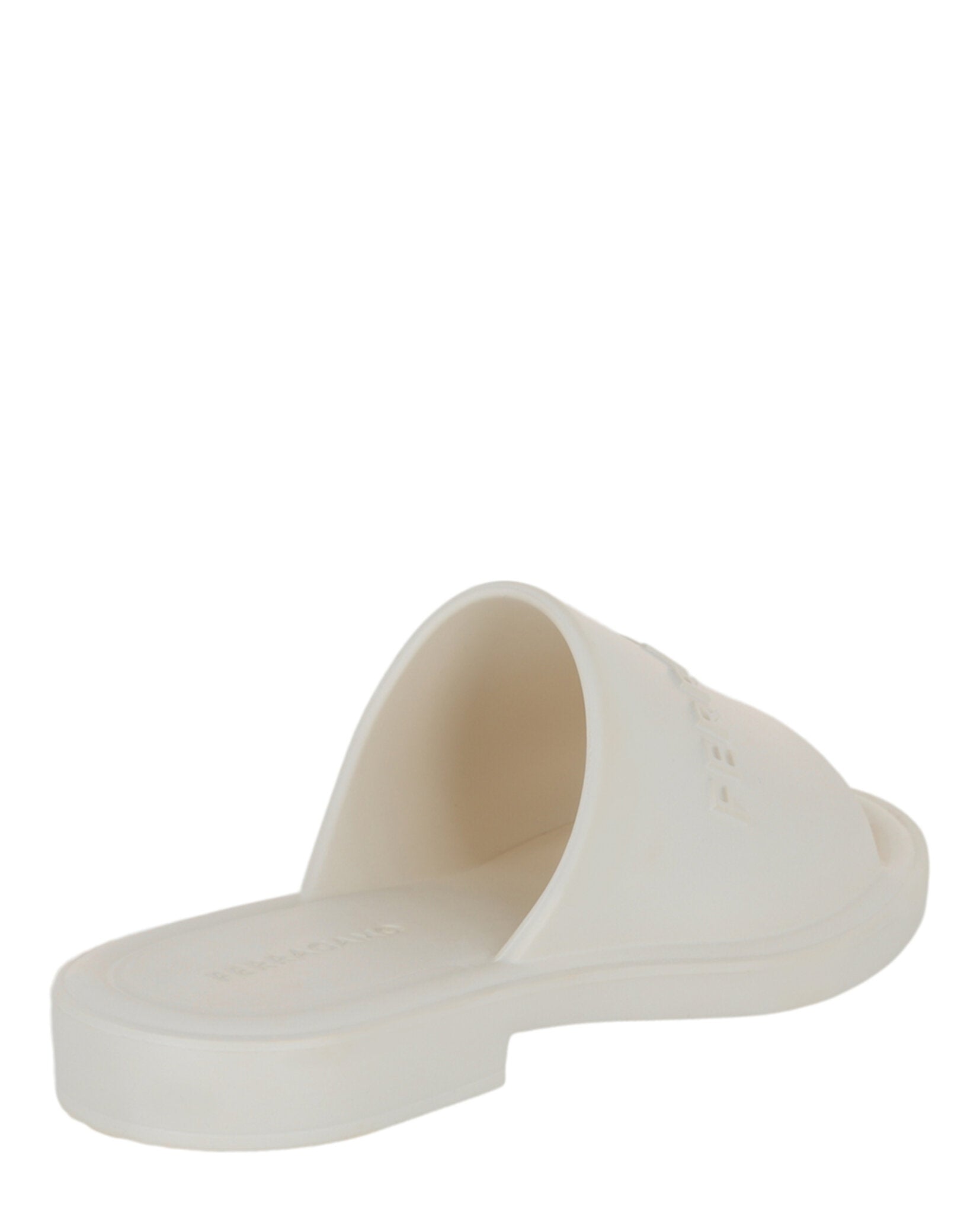 Ferragamo Mens Giuneva Logo Embossed Slides