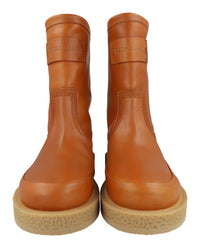 Ferragamo Mens Ferdi Leather Boots