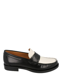 Ferragamo Mens Fillmore Embossed Moccasin Loafers - Extra Wide Width