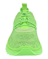 Ferragamo Mens Gancini Knit Low-Top Sneakers