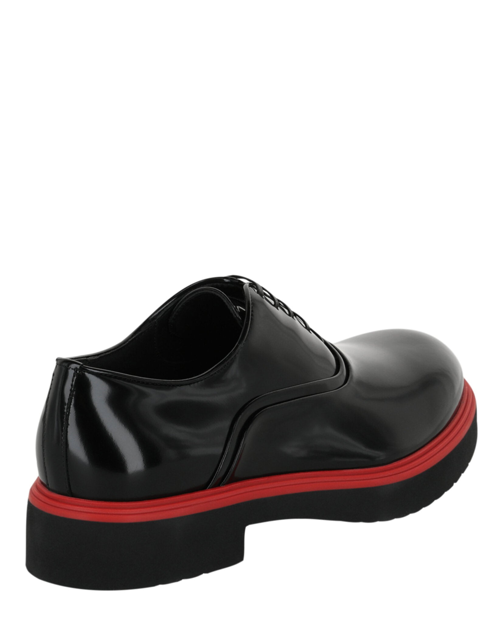 Ferragamo Mens Fiorino Leather Derby Loafers
