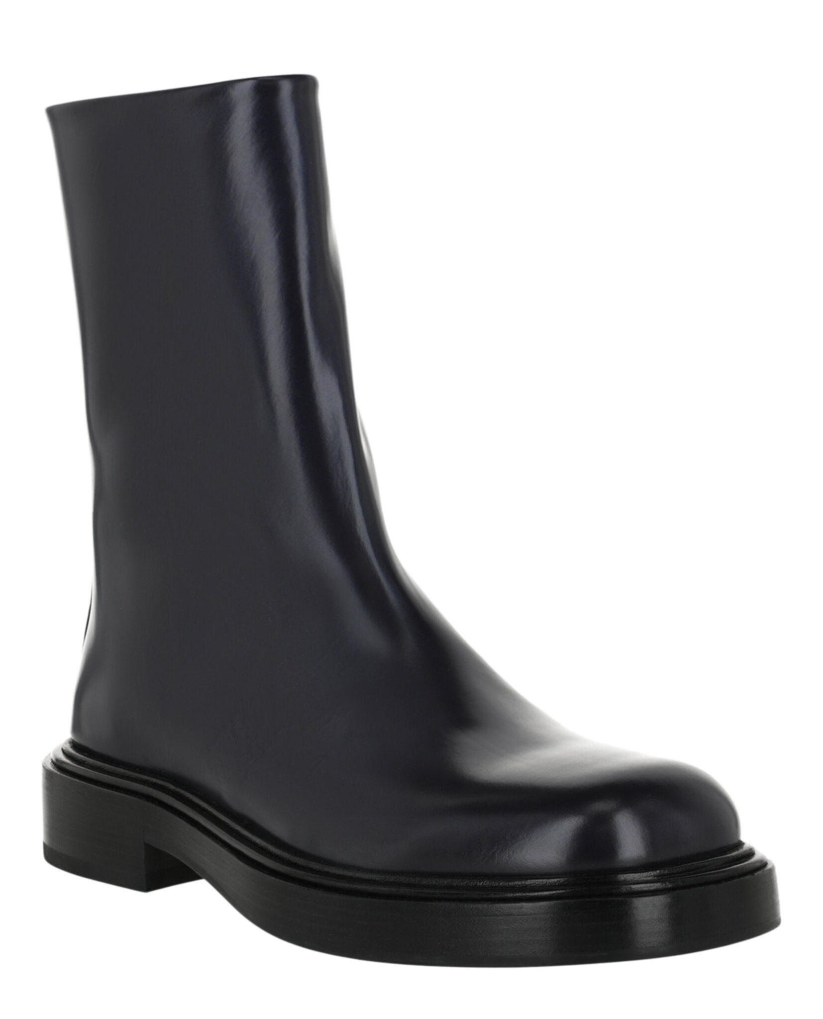 Ferragamo Mens Formia Ankle Boots - Wide Width