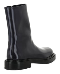 Ferragamo Mens Formia Ankle Boots - Wide Width