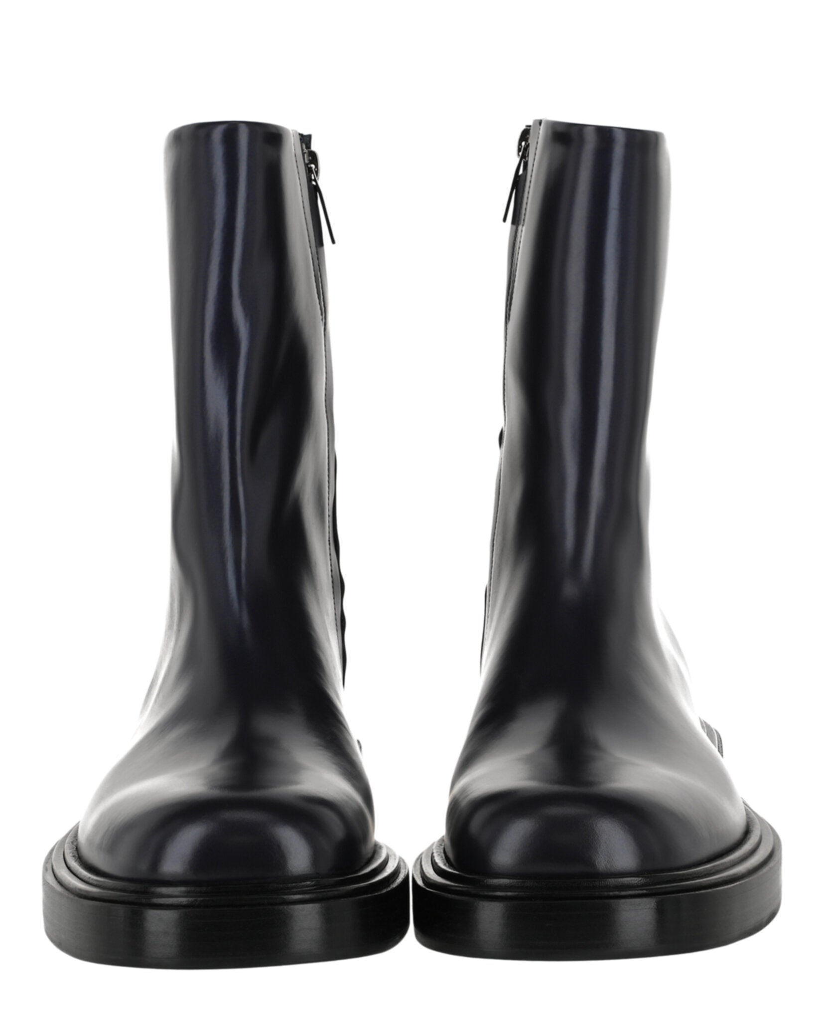 Ferragamo Mens Formia Ankle Boots - Wide Width