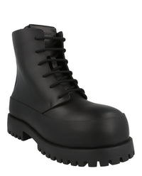 Ferragamo Mens Fede Combat Boots