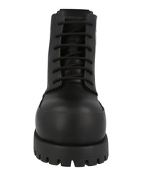 Ferragamo Mens Fede Combat Boots