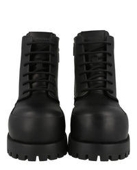 Ferragamo Mens Fede Combat Boots