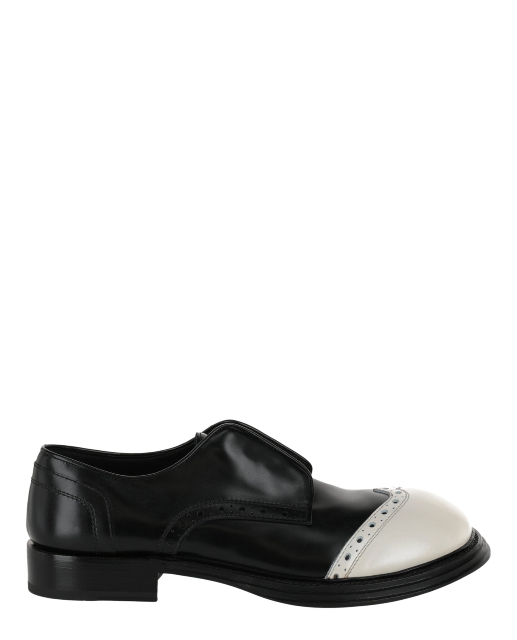 Ferragamo Mens Festo Wingtip Derby Shoes - Wide Width