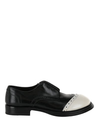 Ferragamo Mens Festo Wingtip Derby Shoes - Wide Width