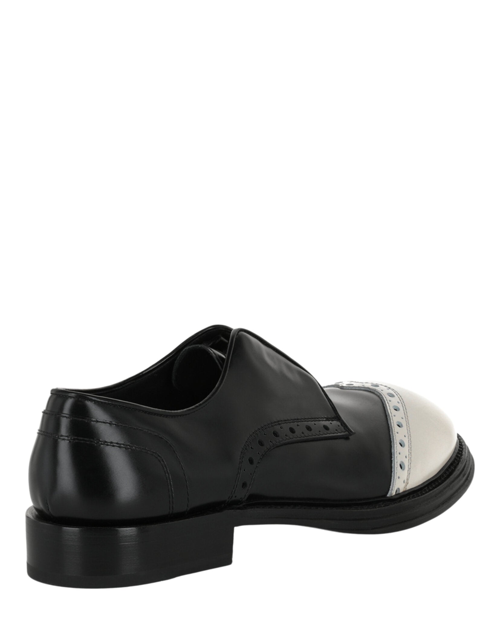 Ferragamo Mens Festo Wingtip Derby Shoes - Wide Width