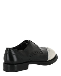 Ferragamo Mens Festo Wingtip Derby Shoes - Wide Width