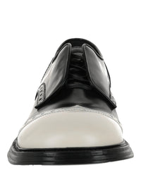 Ferragamo Mens Festo Wingtip Derby Shoes - Wide Width