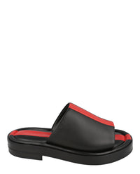 Ferragamo Mens Facundo Leather Slides